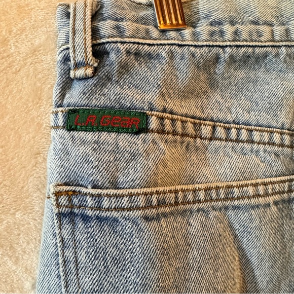 LA Gear Vintage Light Wash Jeans Size 31x34 - Picture 9 of 12